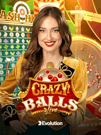 Crazy Balls live dealer at Millionz Casino